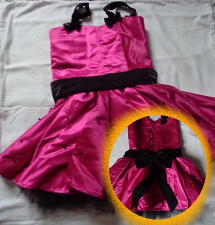Vestido de festa rosa